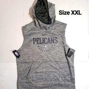 Nike New Orleans Pelicans Sleeveless Hoodie XXL